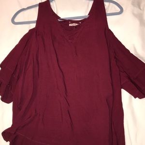 Cold Shoulder Blouse